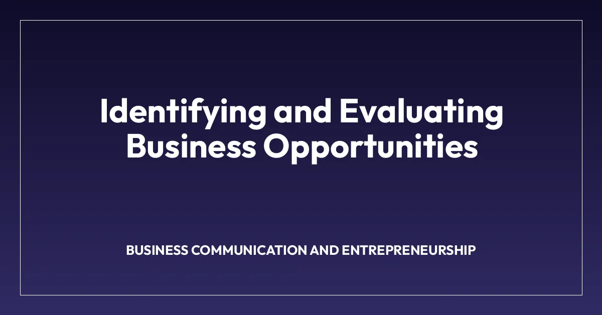 Identifying and Evaluating Business Opportunities » Retail Town